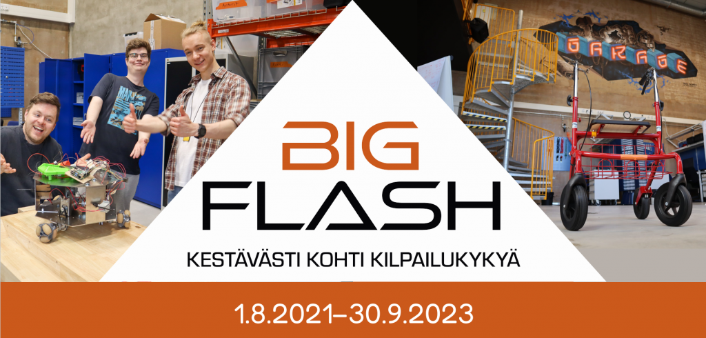 Sisällöntuotanto ja PDF-julkaisu Big-Flash-hankkeelle - Verkkovaraani
